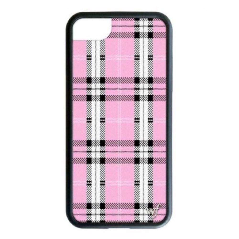 Wildflower Pink Plaid Case 6/7/8